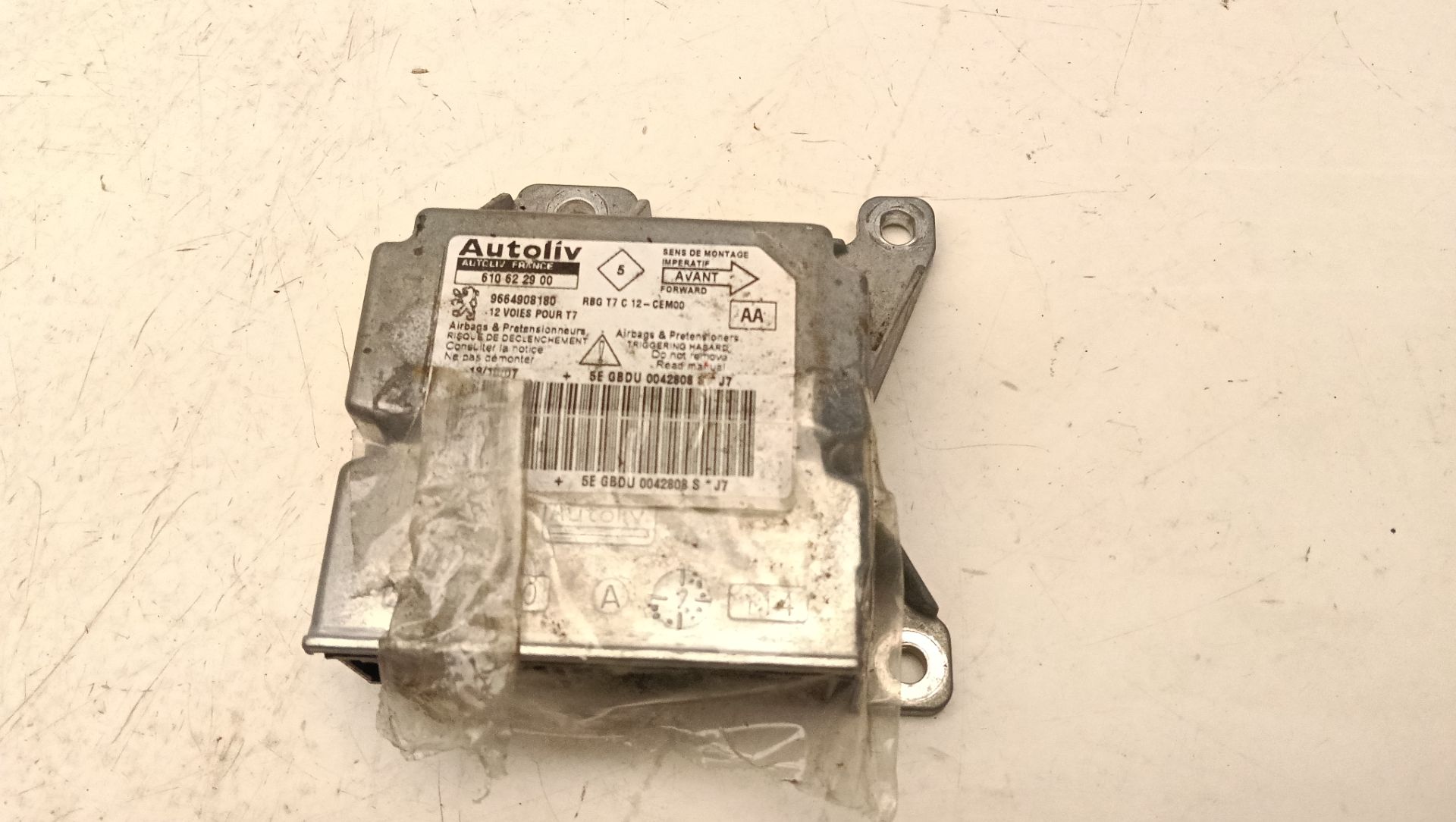 Centralita airbag Peugeot 308