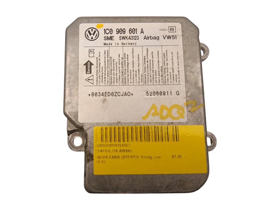 Centralita airbag Škoda Fabia (6Y2/6Y3)