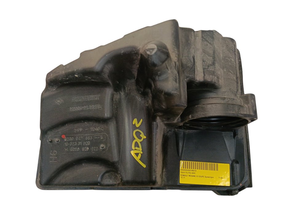 Caja filtro aire Renault Megane III