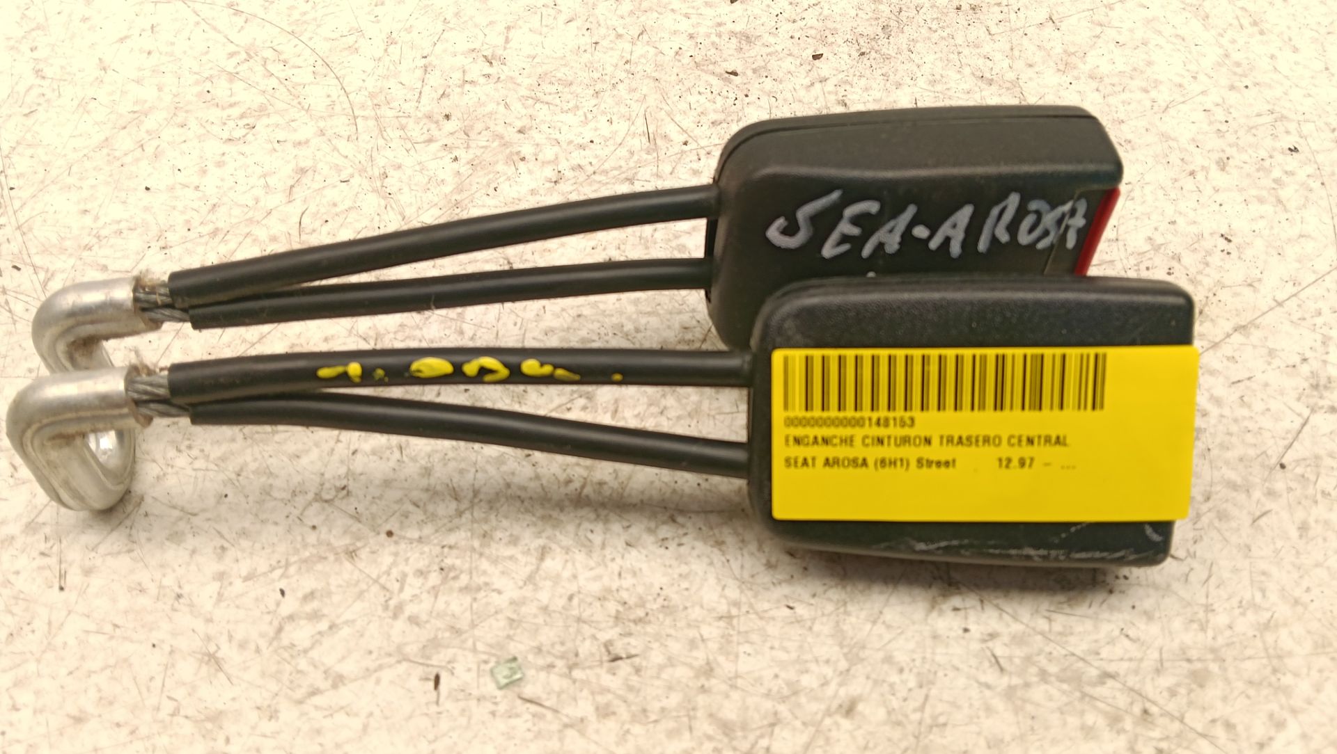 Enganche cinturón SEAT Arosa (6H1)