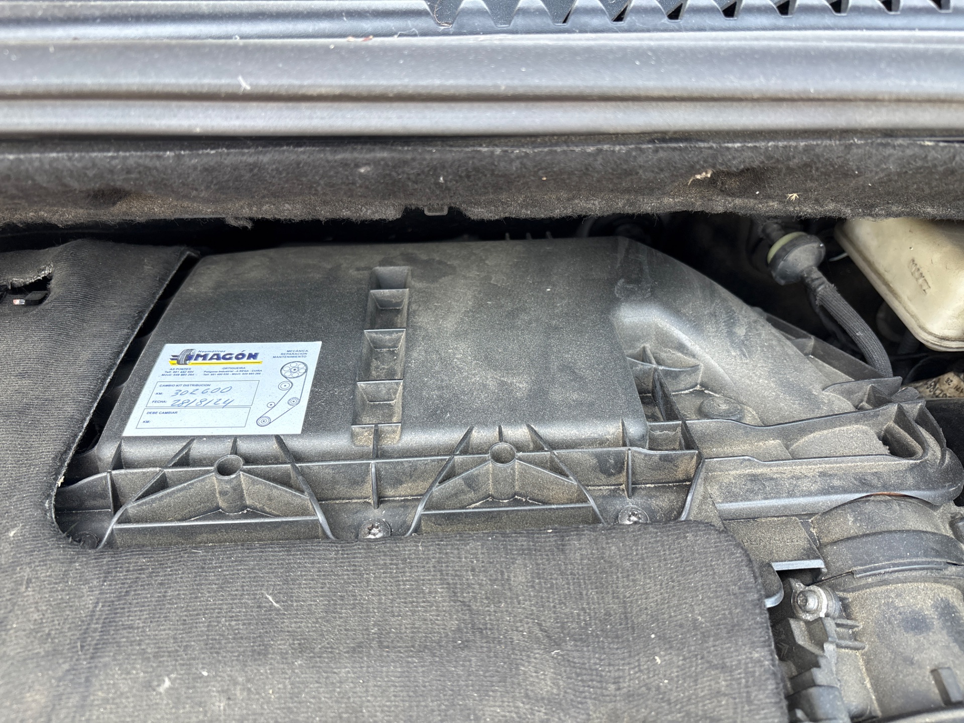 Caja filtro aire Citroën DS3
