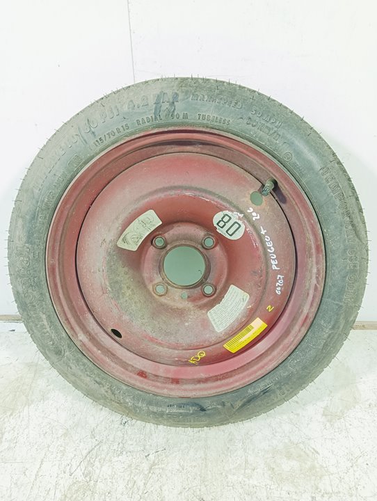 Rueda de repuesto Peugeot 206