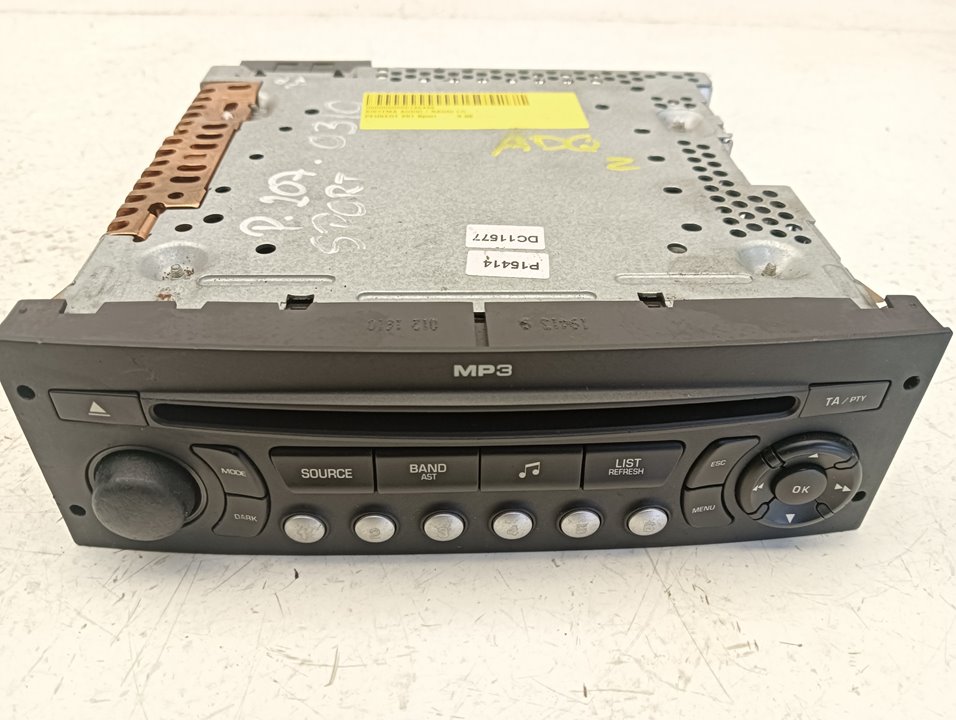 Sistema audio / radio CD Peugeot 207