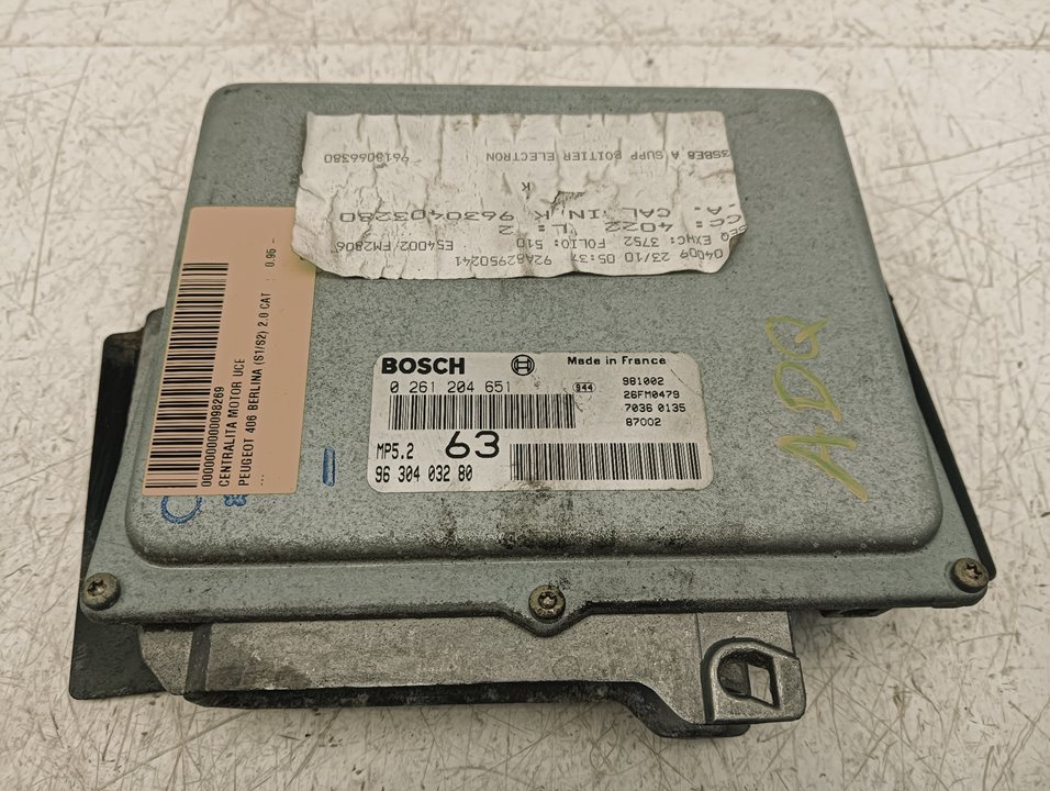 Centralita motor uce Peugeot 406 (S1/S2)