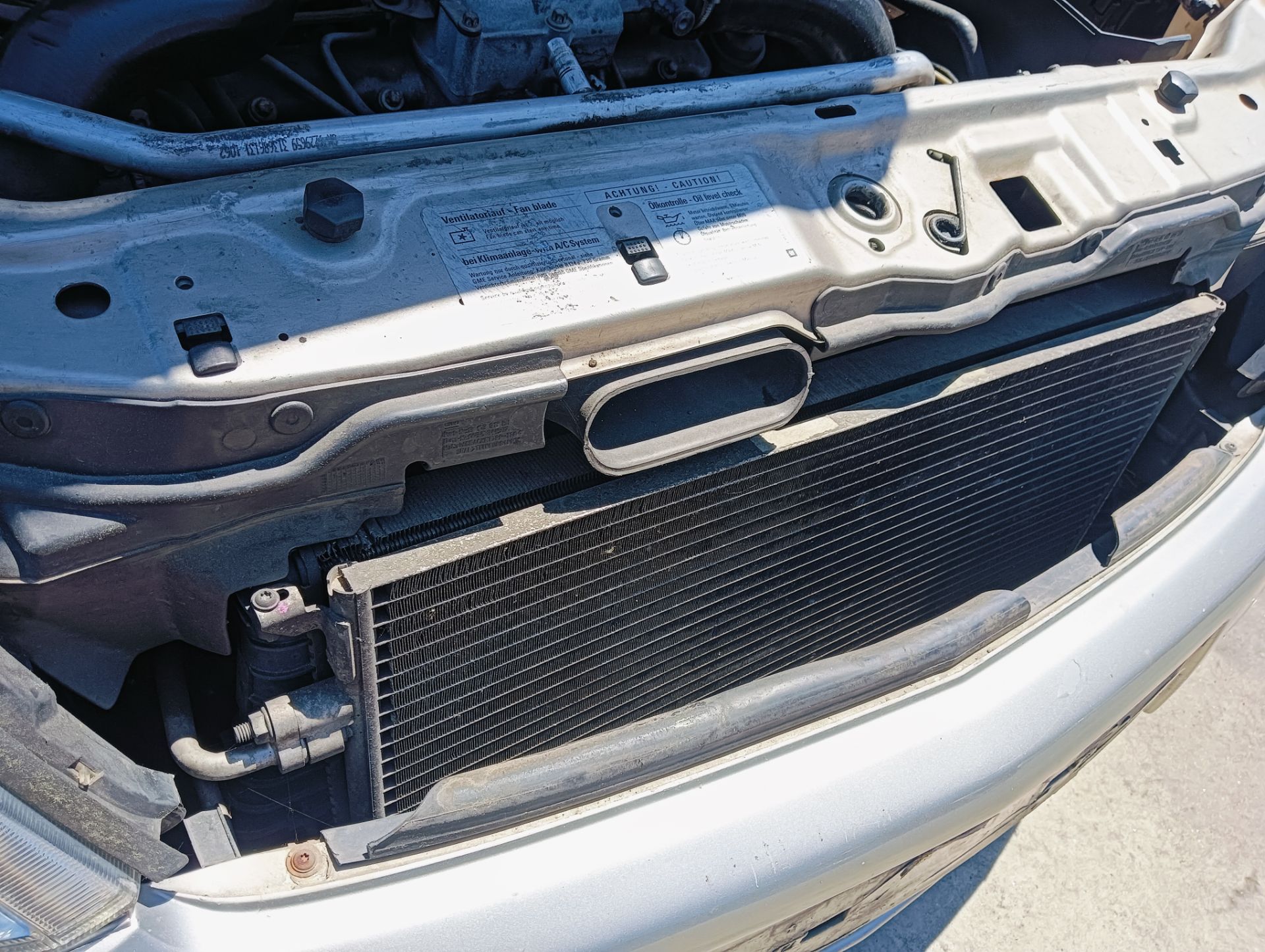 Radiador agua Opel Vectra C