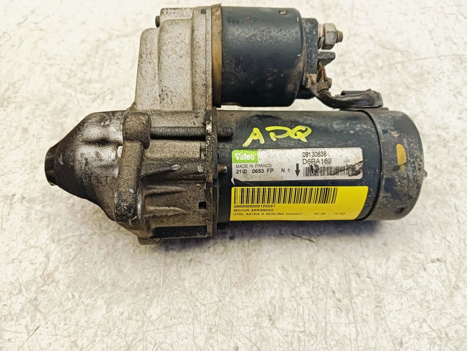Motor arranque Opel Astra G