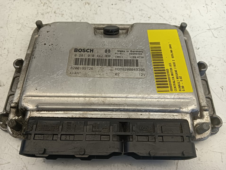 Centralita motor uce Renault Megane I (BA0)