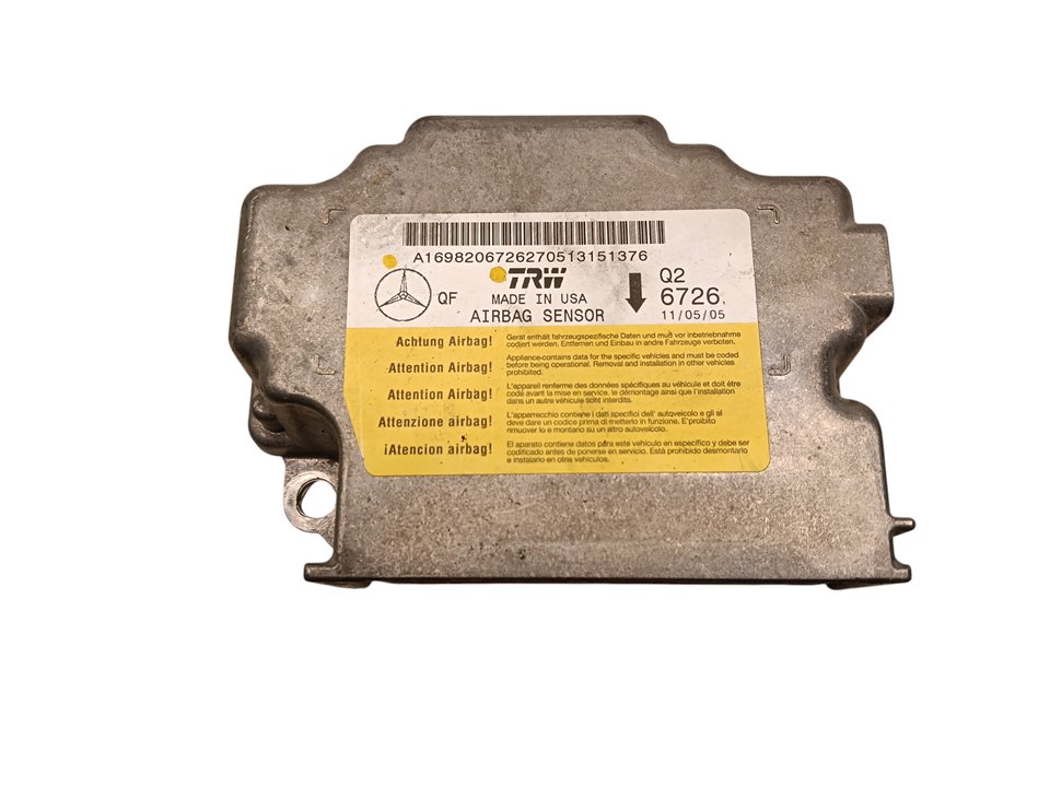 Centralita airbag Mercedes-Benz A (BM 169)