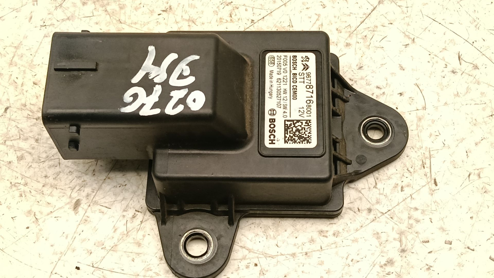 Caja precalentamiento Citroën DS4