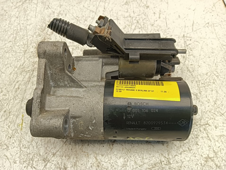 Motor arranque Renault Megane II