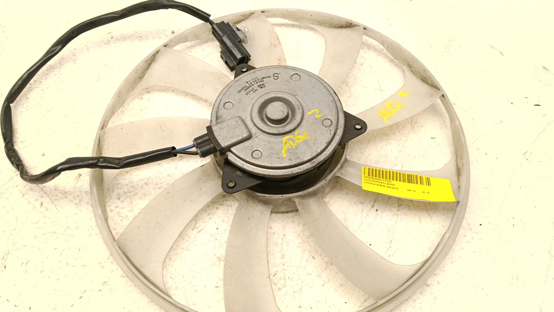 Electroventilador Toyota Auris (E18)