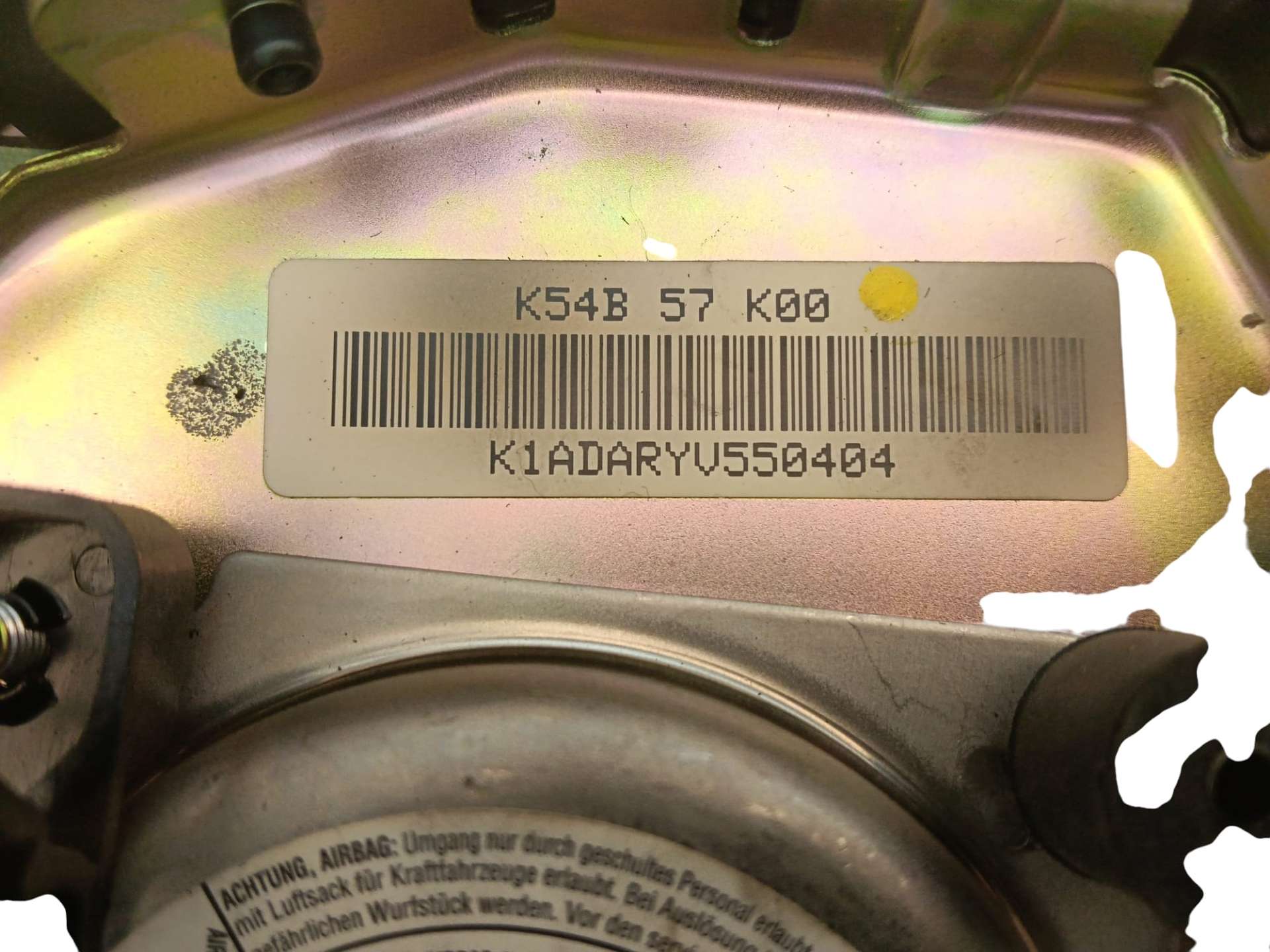 Airbag Kia Carnival II (FL)