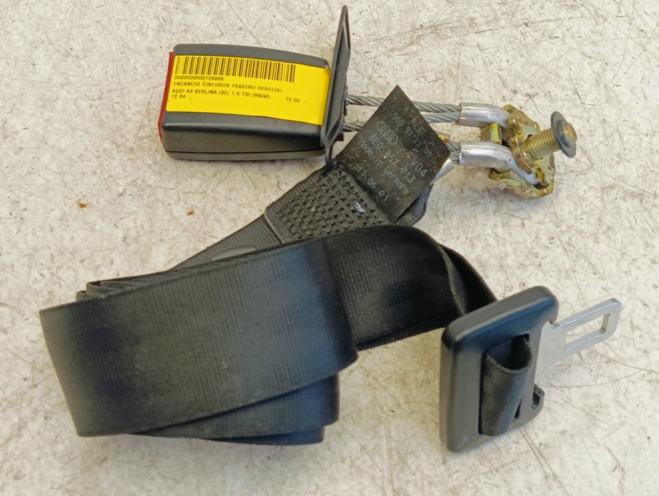 Enganche cinturón Audi A4 (8E)