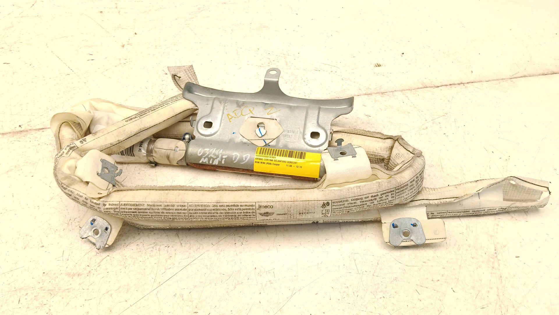 Airbag cortina Mini Mini (R56)