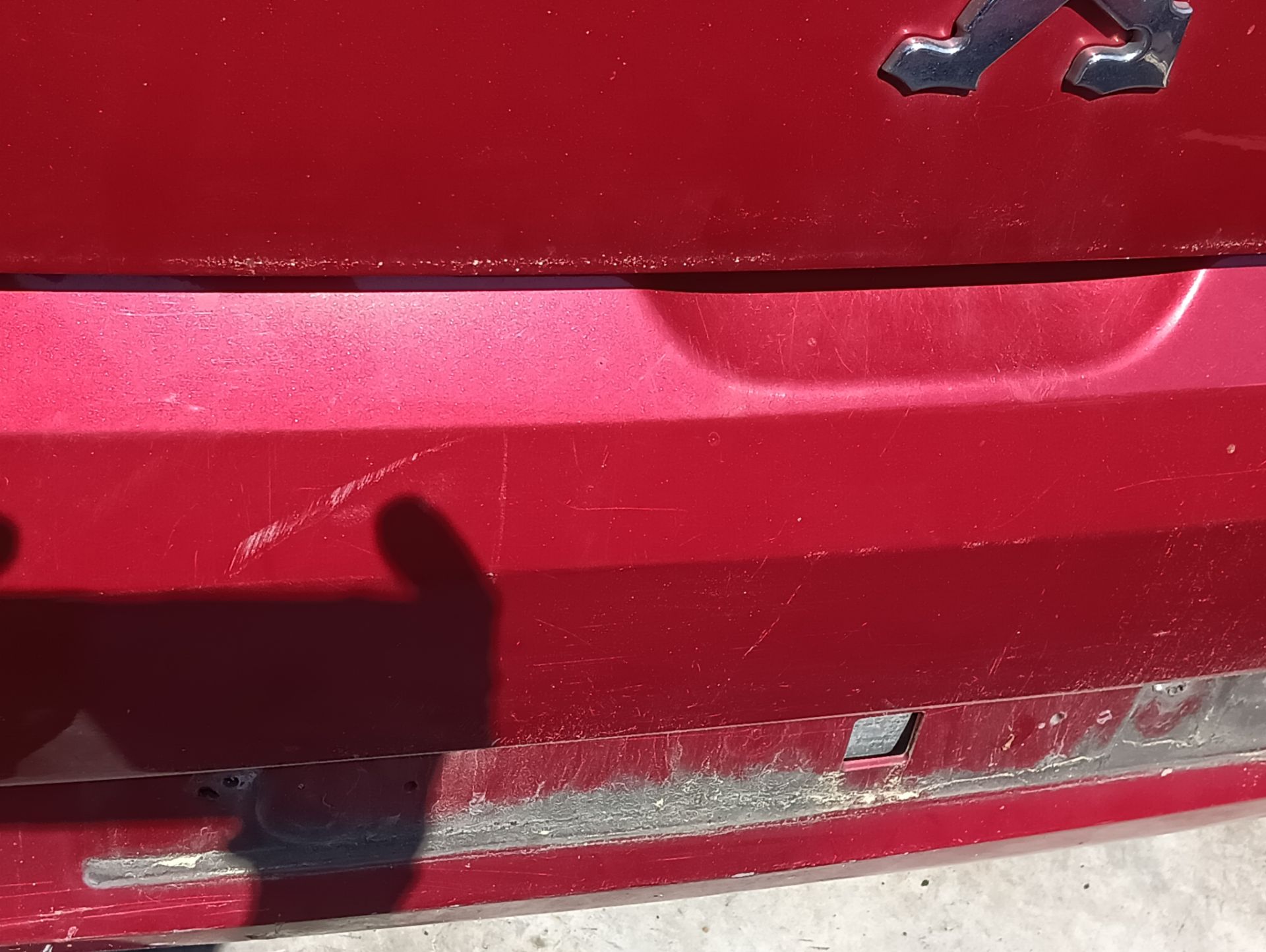 Refuerzo paragolpes Peugeot 308