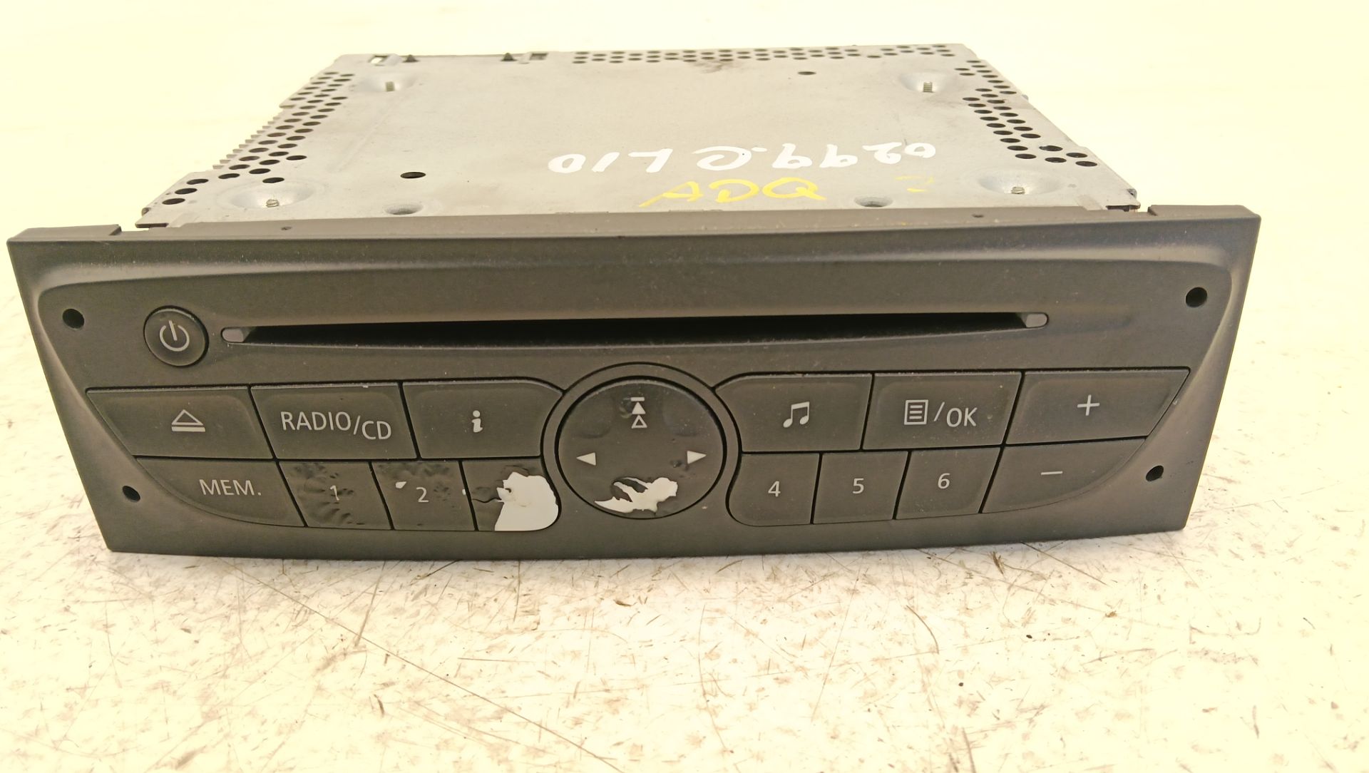 Sistema audio / radio CD Renault Clio III