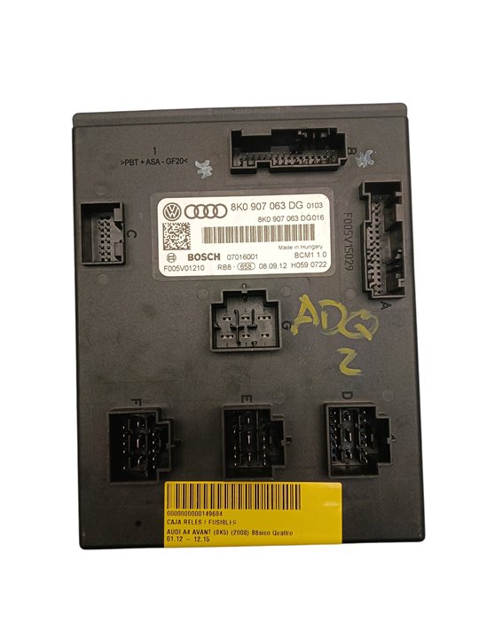 Caja relés / fusibles Audi A4 (8K5)