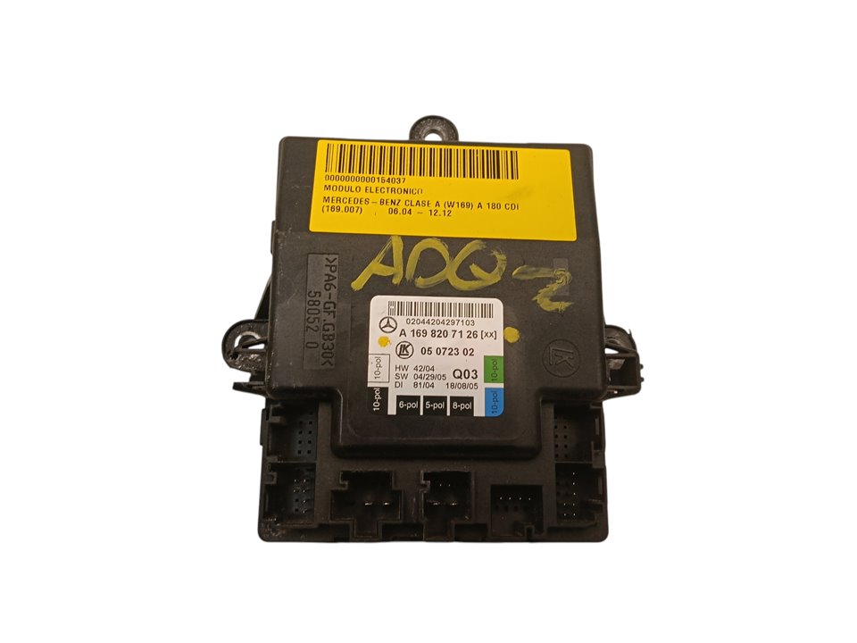 Módulo electrónico Mercedes-Benz A (BM 169)