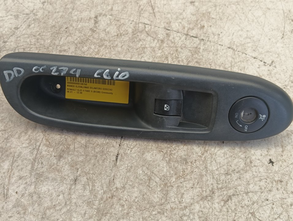 Mando elevalunas Renault Clio II (B/CB0)