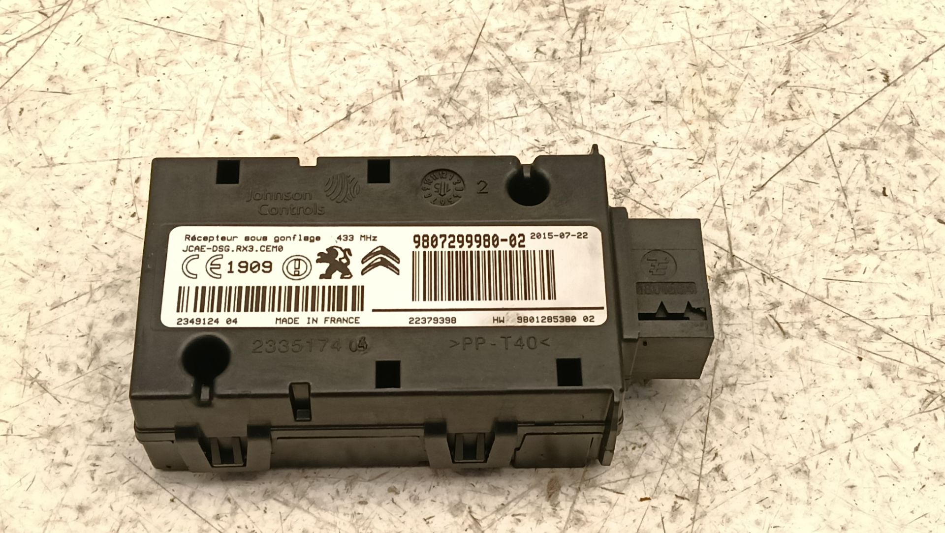 Módulo electrónico Citroën DS4