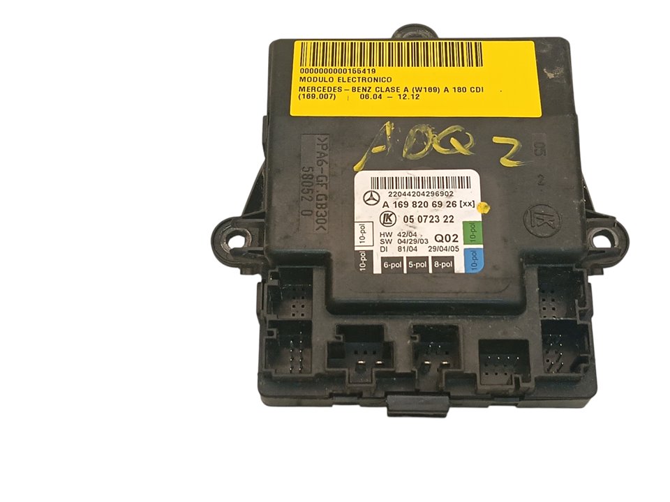 Módulo electrónico Mercedes-Benz A (BM 169)