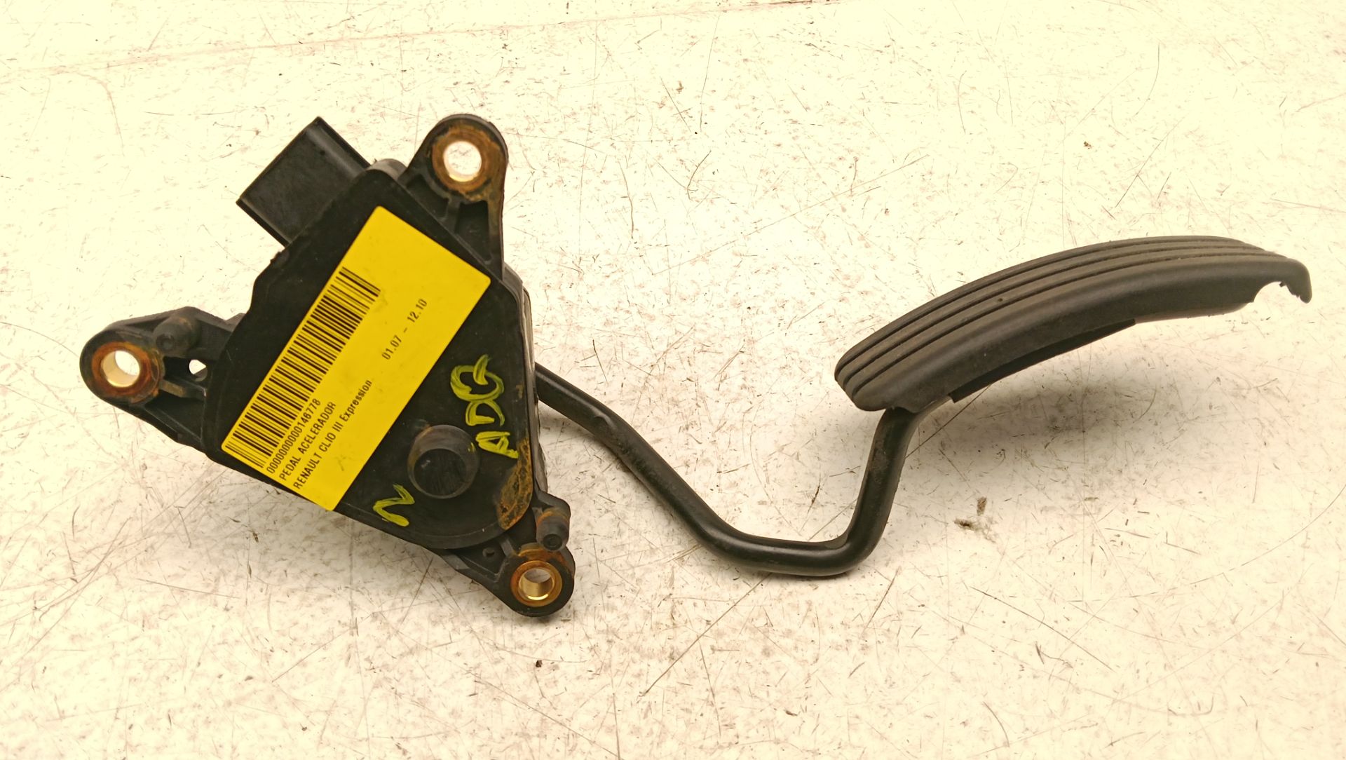 Pedal acelerador Renault Clio III