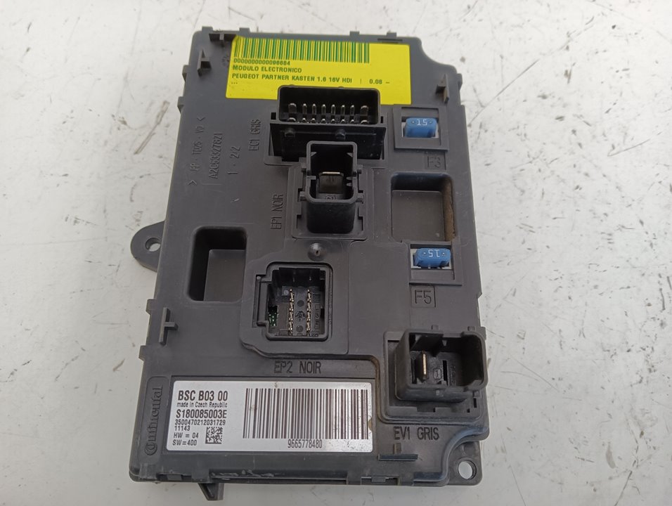 Módulo electrónico Peugeot Partner
