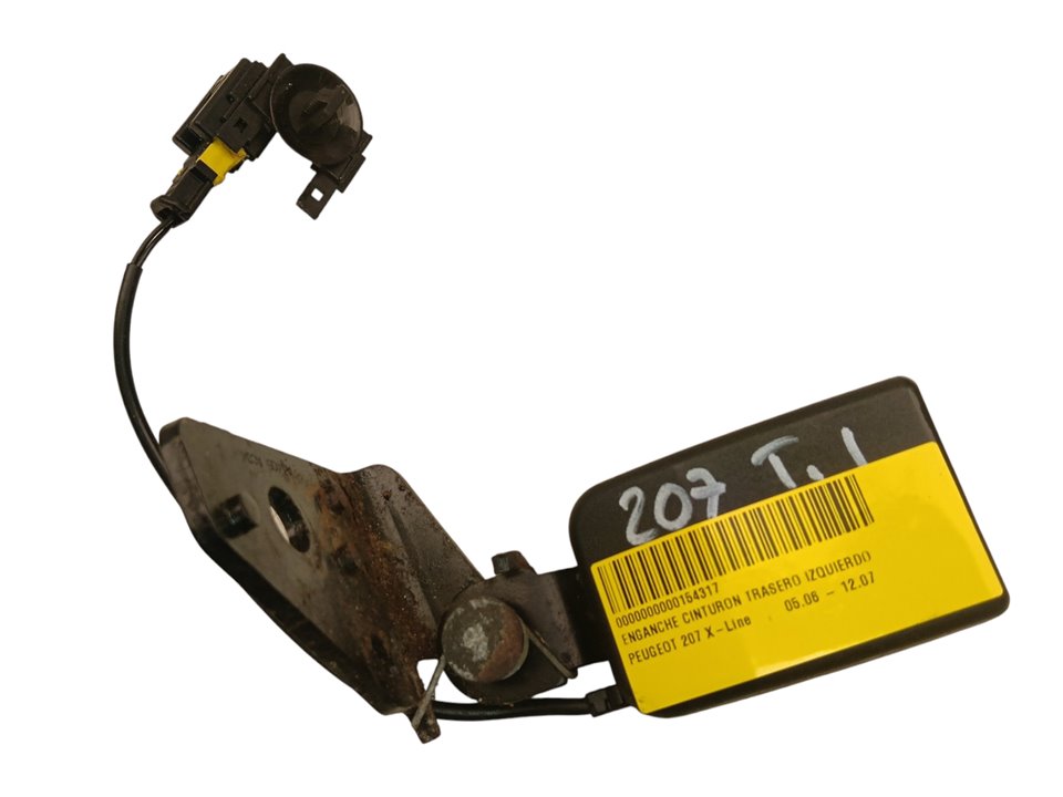 Enganche cinturón Peugeot 207