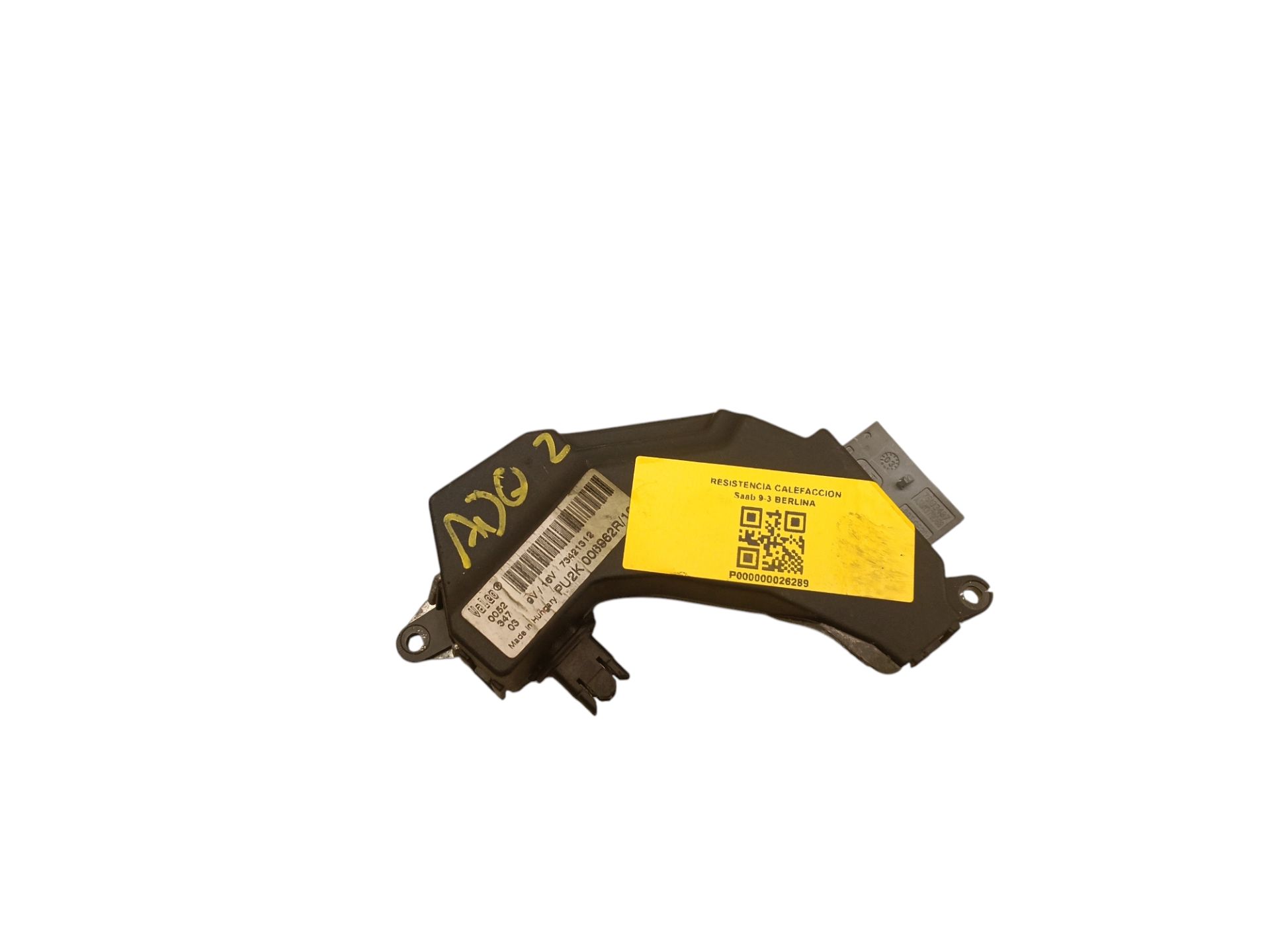 Resistencia calefacción Saab 9-3