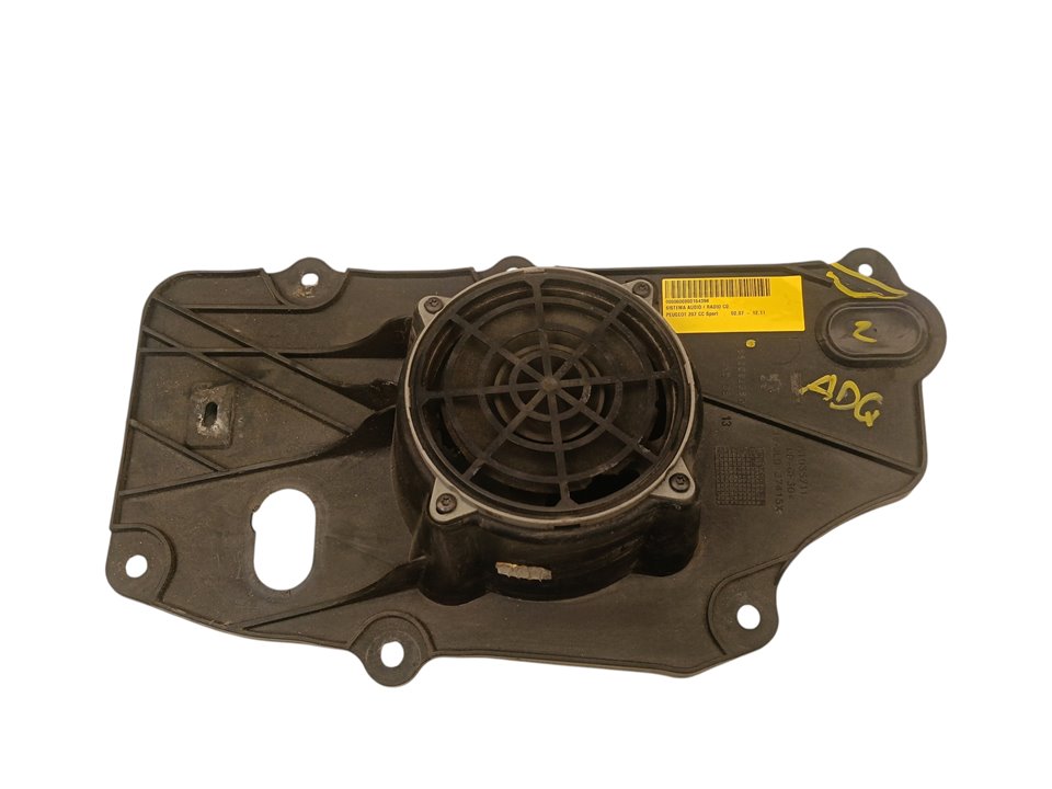 Sistema audio / radio CD Peugeot 207 CC Cabrio-Coupe