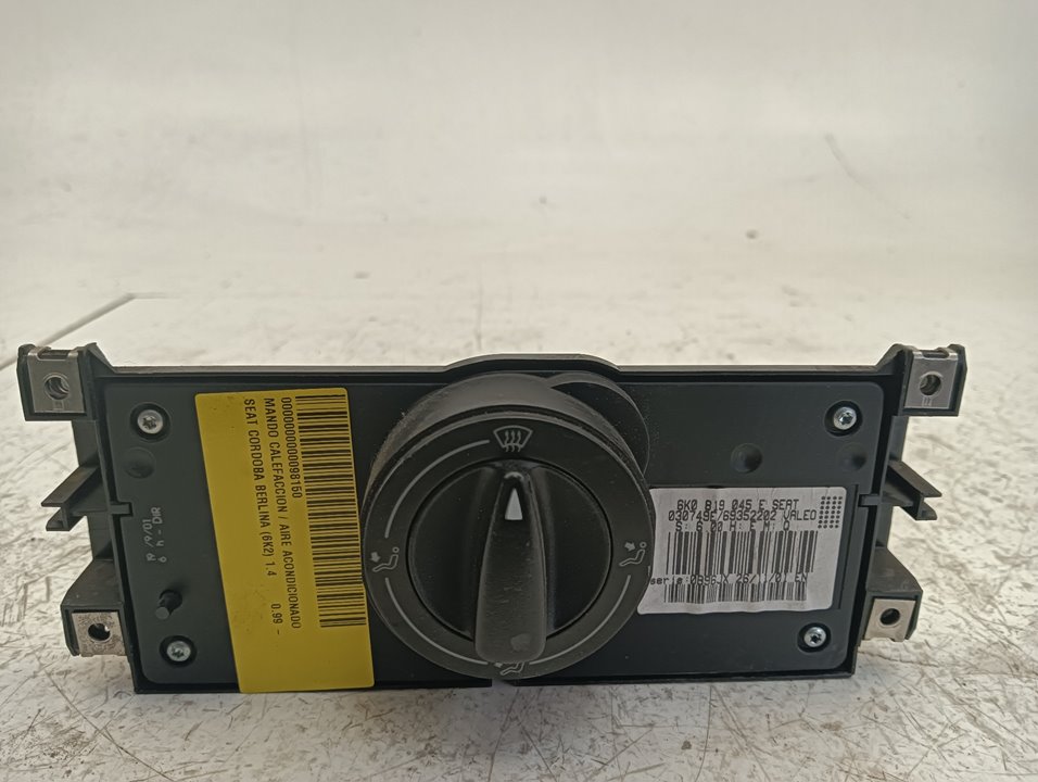 Mando calefacción / aire acondicionado SEAT Cordoba (6K2)