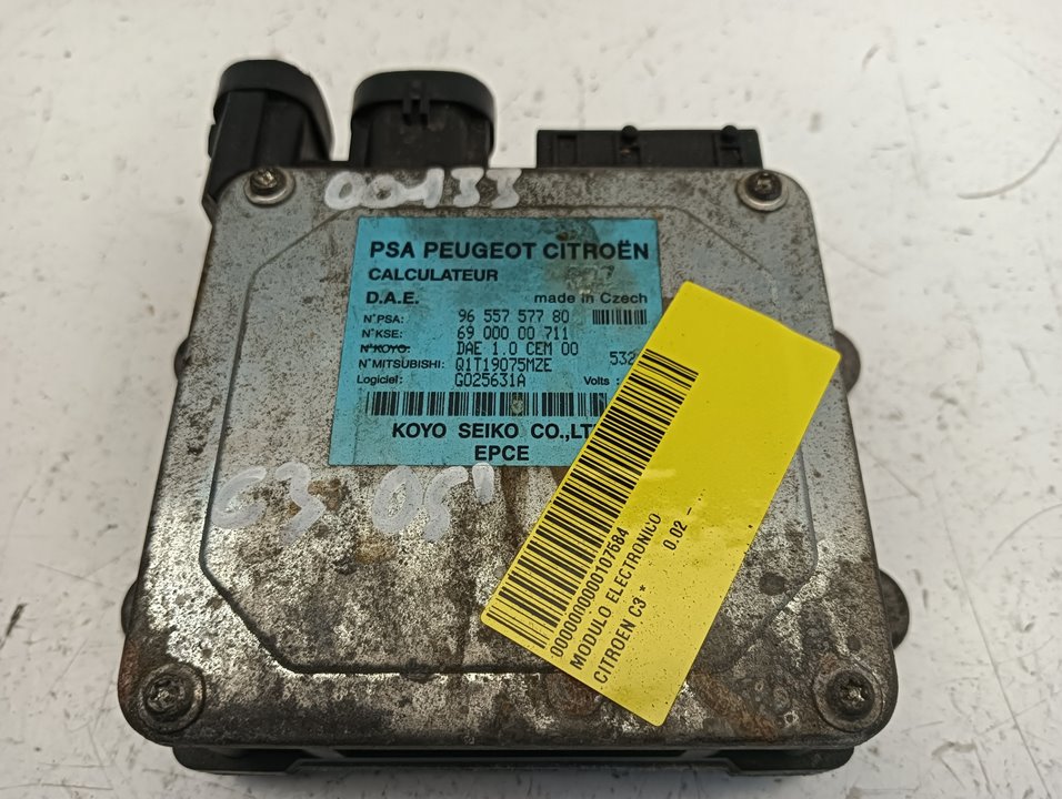 Módulo electrónico Citroën C3