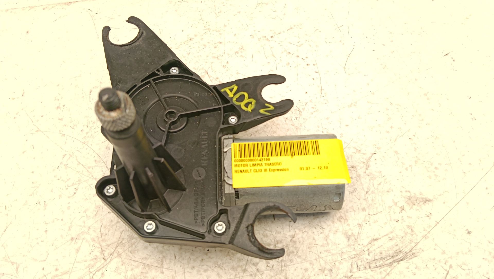 Motor limpia Renault Clio III