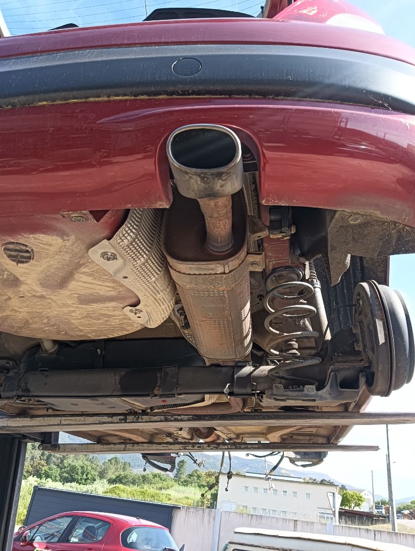 Tubo escape completo Peugeot 207