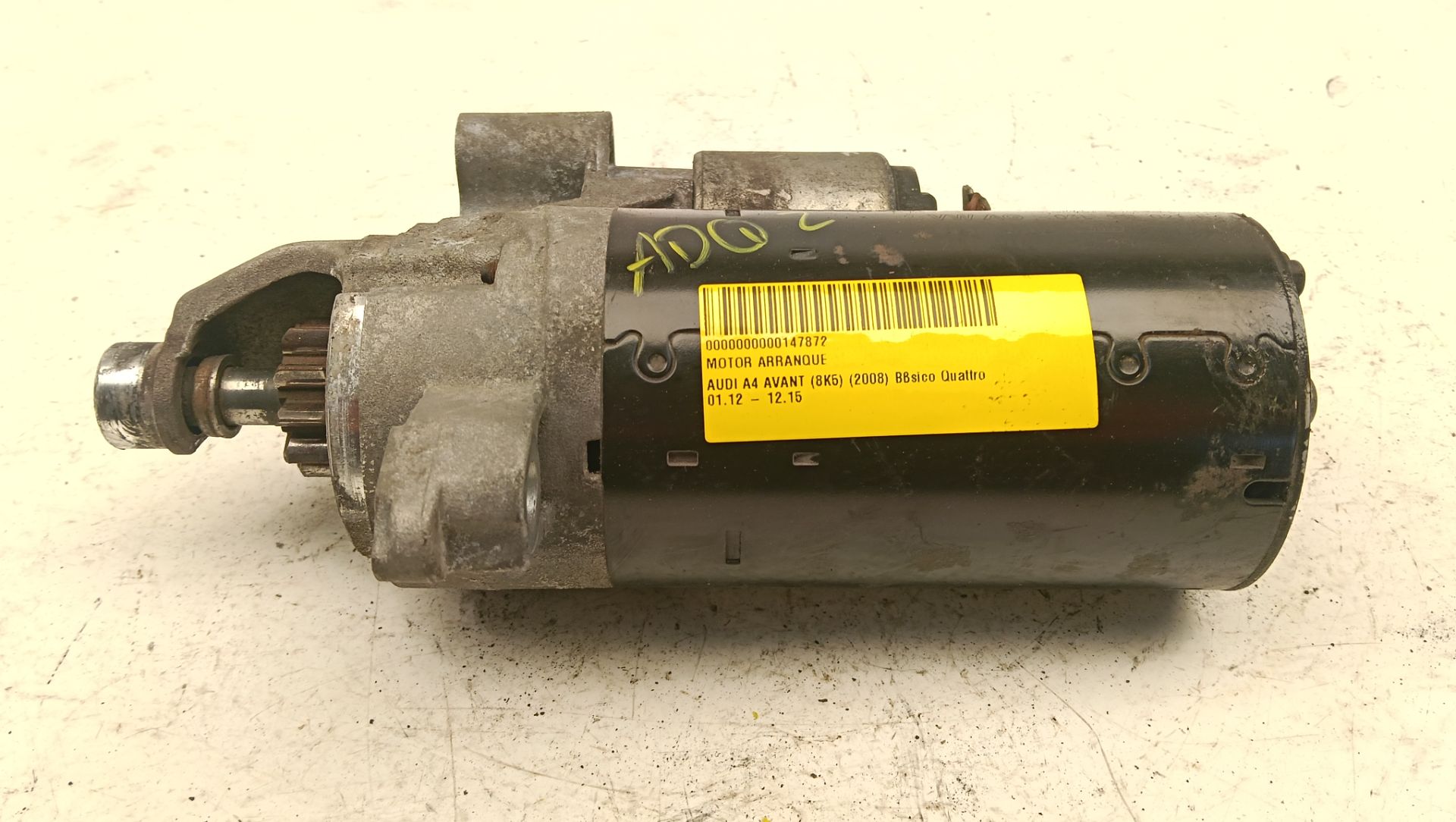 Motor arranque Audi A4 (8K5)