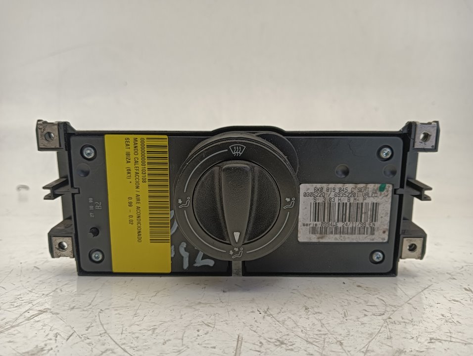 Mando calefacción / aire acondicionado SEAT Ibiza (6K1)