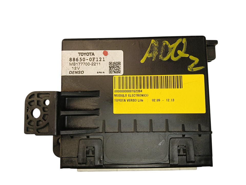 Módulo electrónico Toyota Verso (AUR2/ZGR2)