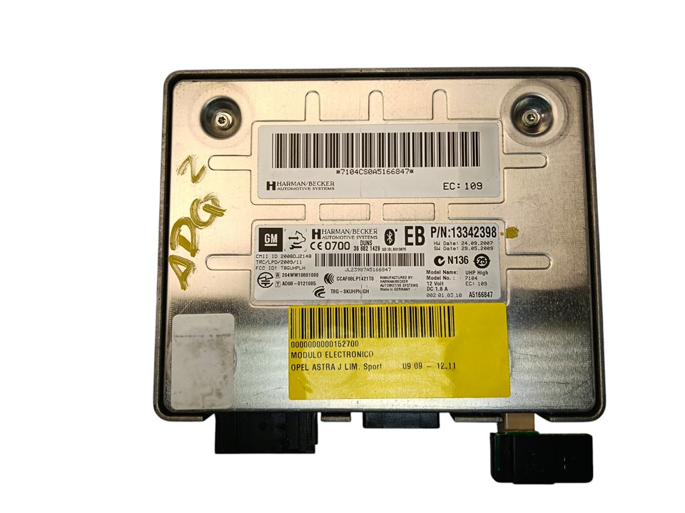 Módulo electrónico Opel Astra J