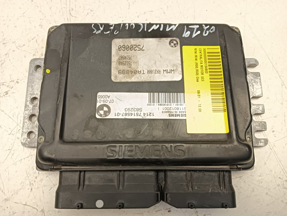 Centralita motor uce Mini Mini (R50,R53)