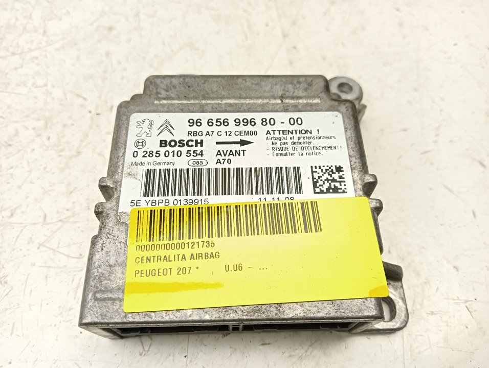 Centralita airbag Peugeot 207 *