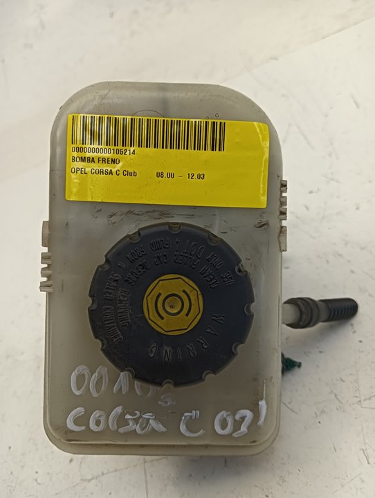Bomba freno Opel Corsa C