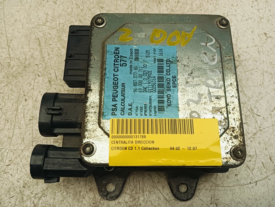 Centralita dirección Citroën C3