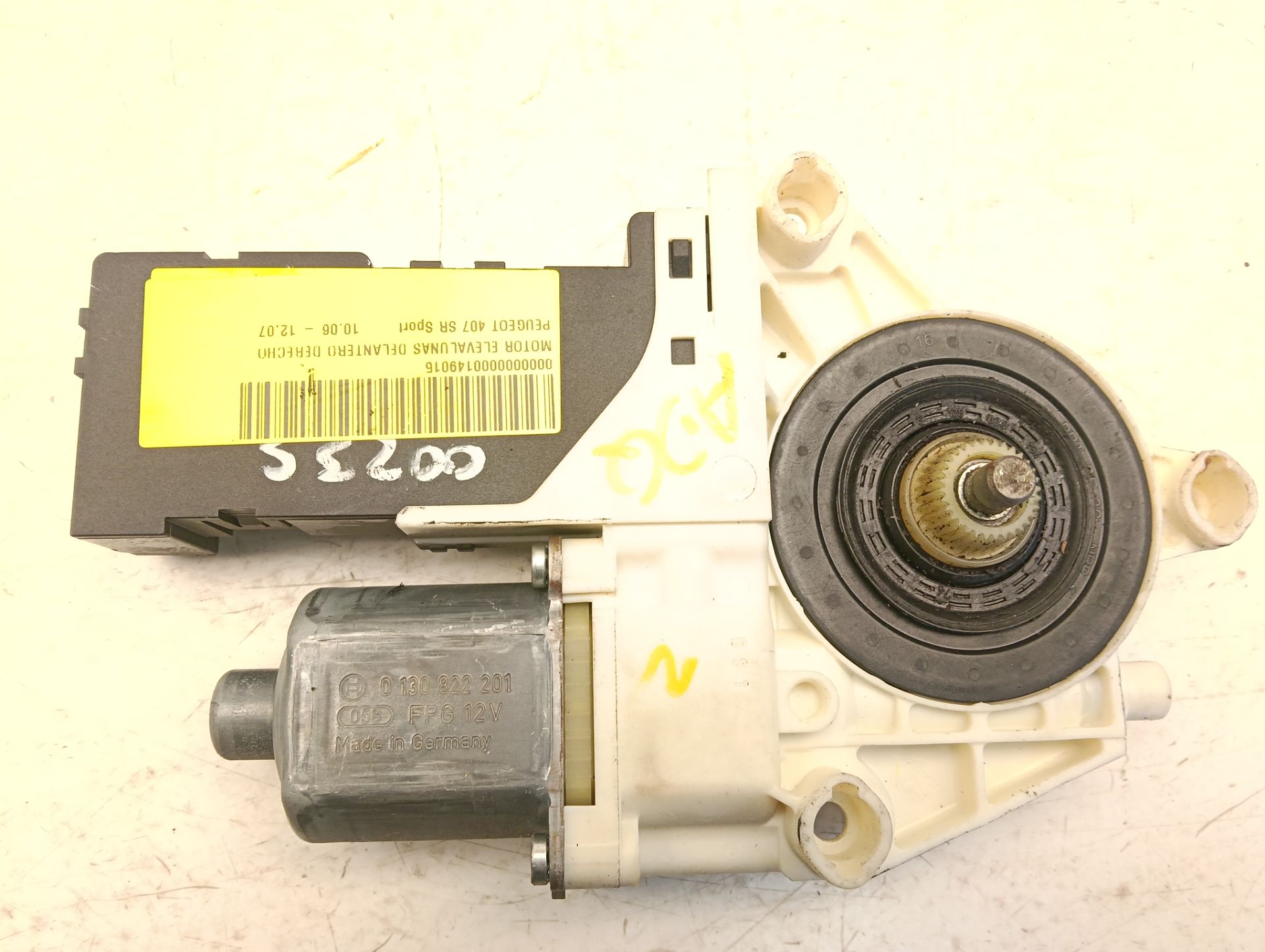 Motor elevalunas Peugeot 407