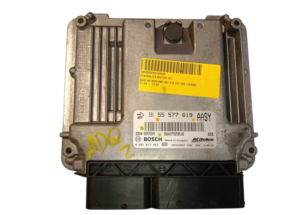 Centralita motor uce Opel Insignia