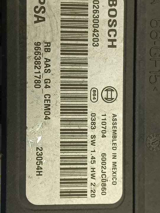 Módulo electrónico Citroën C5 Tourer