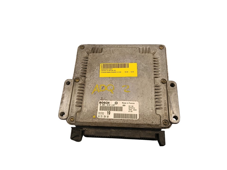 Centralita motor uce Citroën Xsara Picasso