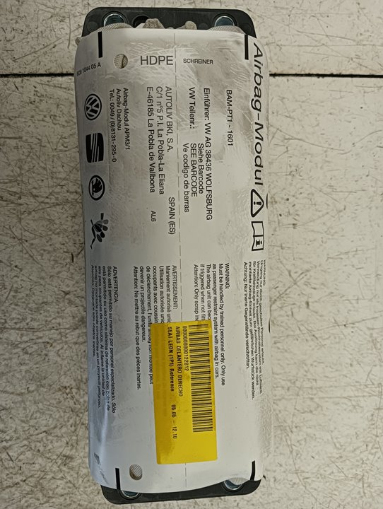 Airbag SEAT Leon (1P1)
