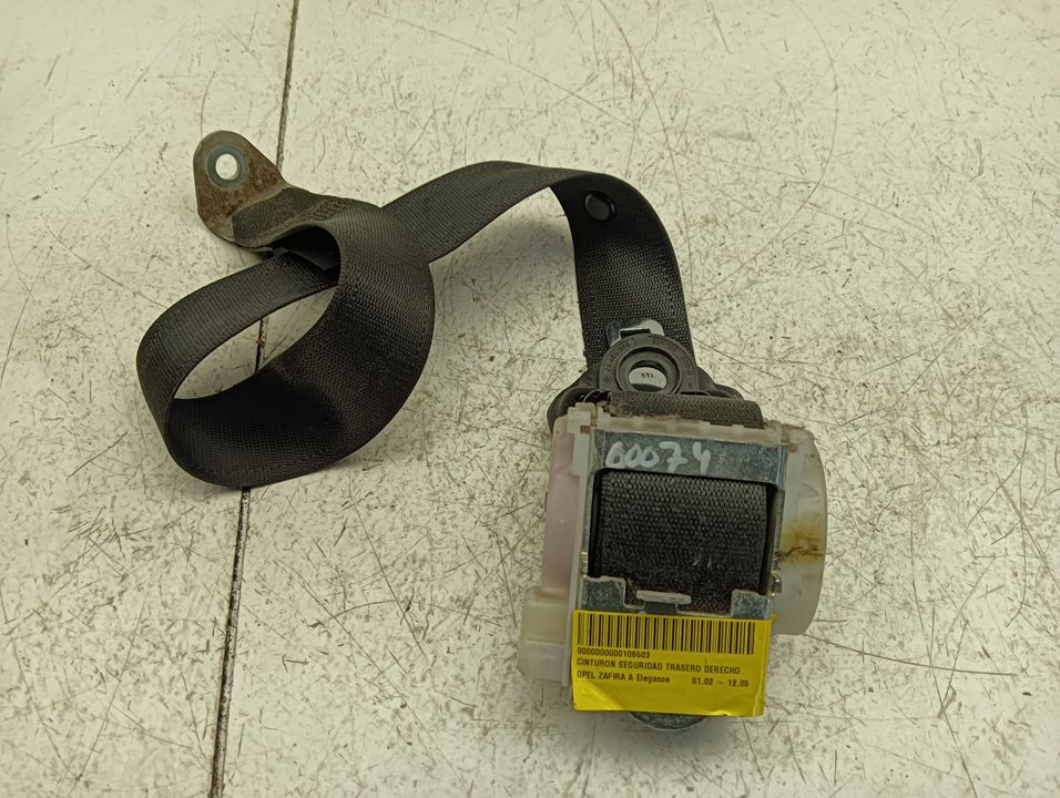 Cinturón seguridad Opel Zafira A