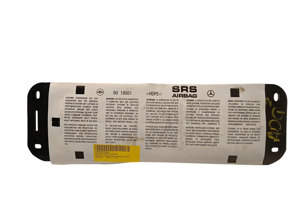 Airbag Mercedes-Benz A (BM 169)