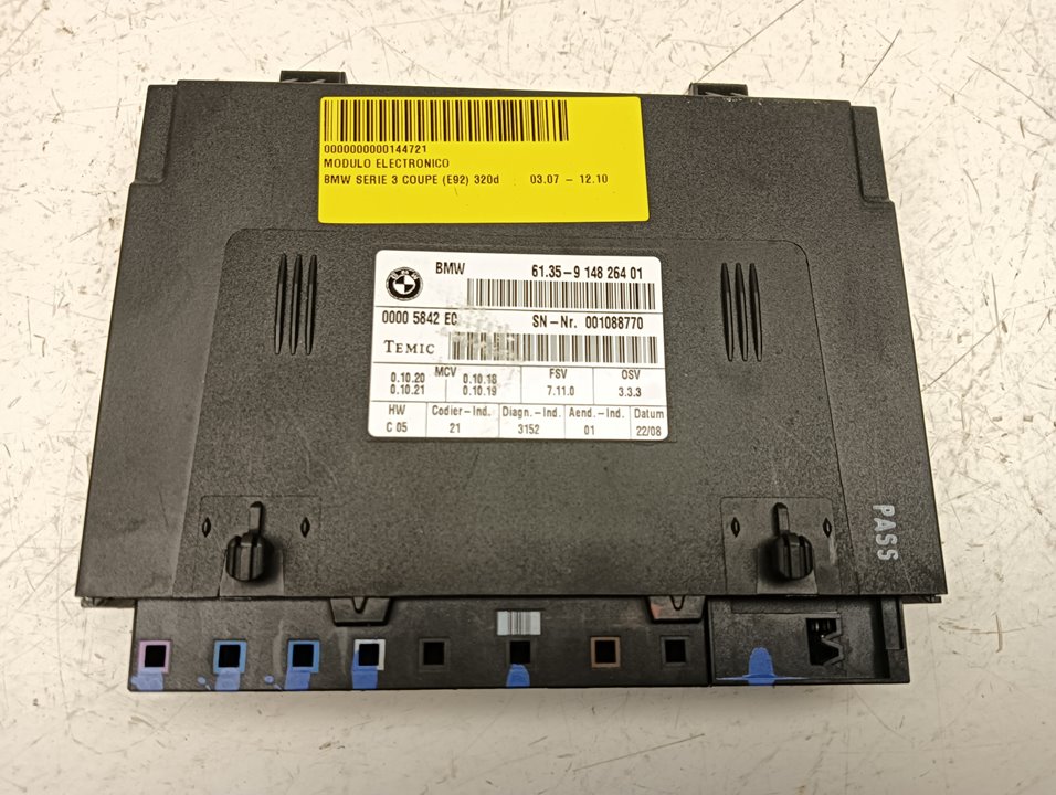 Módulo electrónico BMW 3 (E92)